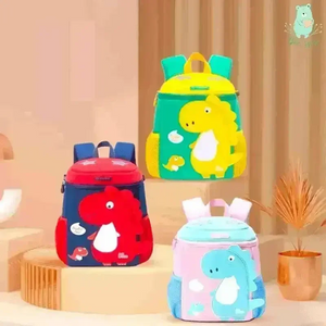 3D Dinosaur Kindergarten Kids Backpack - KawaiWorld