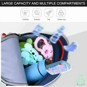 3D Dinosaur Kindergarten Kids Backpack - KawaiWorld