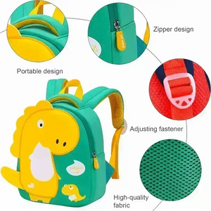 3D Dinosaur Kindergarten Kids Backpack - KawaiWorld