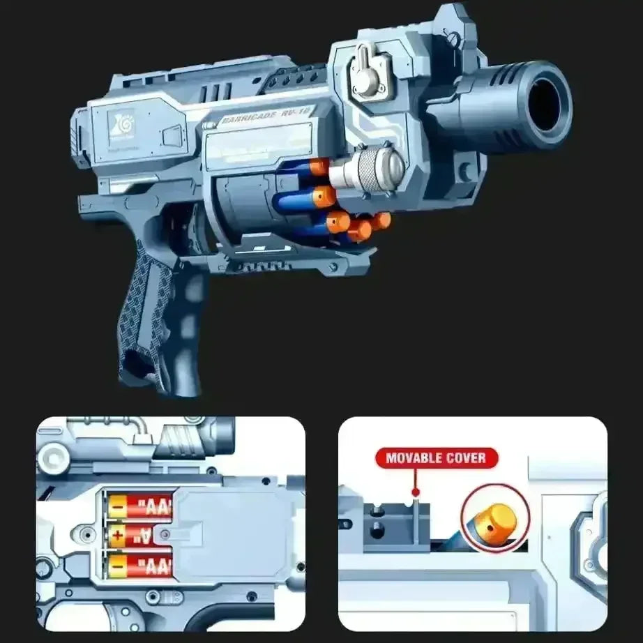 Blaze Storm Soft Foam Blaster Gun - KawaiWorld