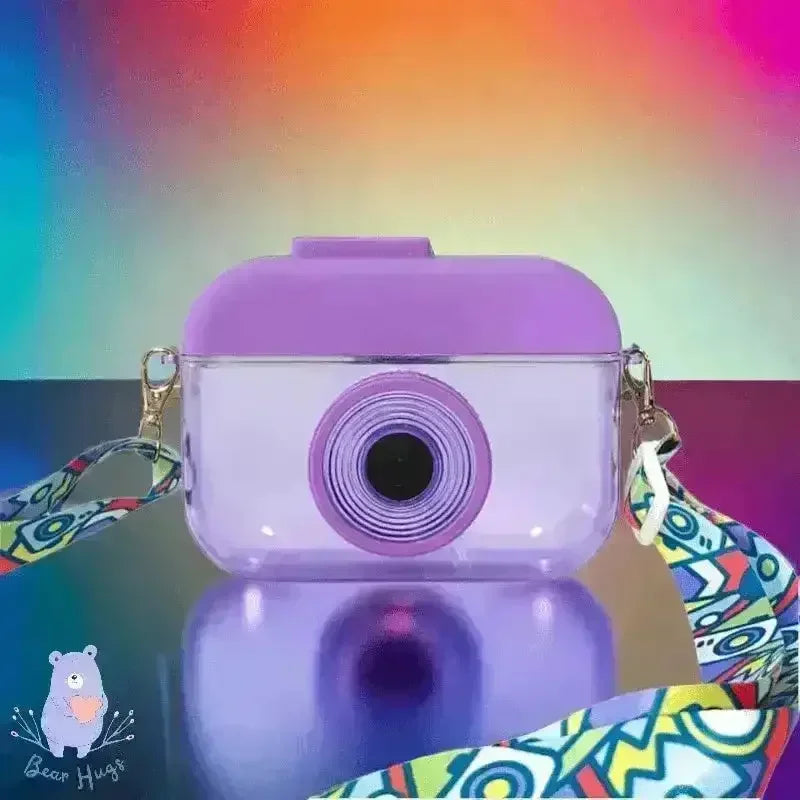 Camera Water Bottle - Bear Hugs