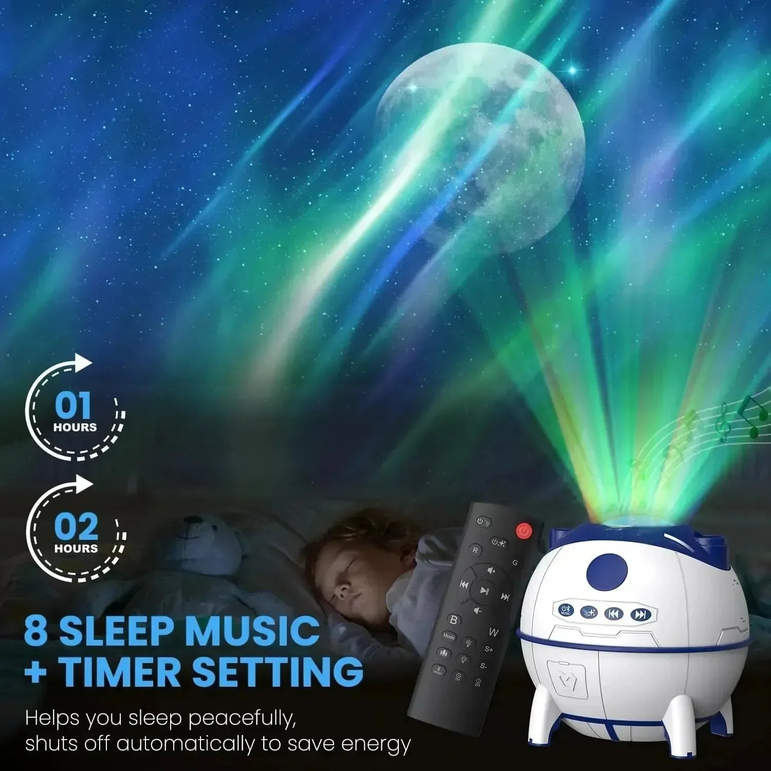 Celestial Dreamscape Star Projector - KawaiWorld