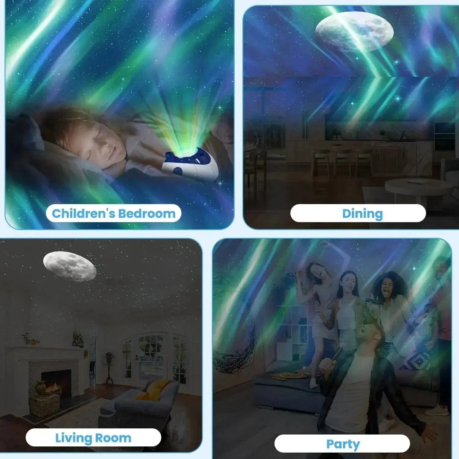 Celestial Dreamscape Star Projector - KawaiWorld