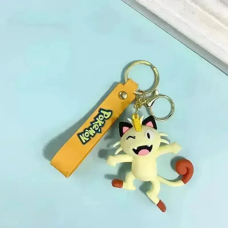 Classic Pokimoen Character 3D Keychain - KawaiWorld