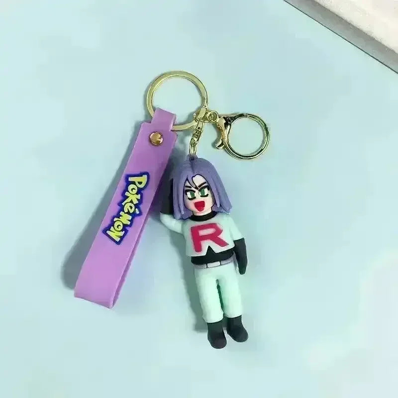 Classic Pokimoen Character 3D Keychain - KawaiWorld