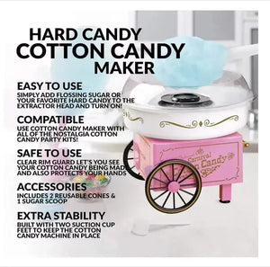 Cotton Candy Floss Maker Machine - KawaiWorld