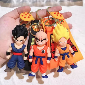 Dragon Ball Z Saiyan Saga 3D Keychain - KawaiWorld