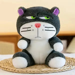 Fierce Feline Mini Cat Plush Toy (25 cm) - KawaiWorld