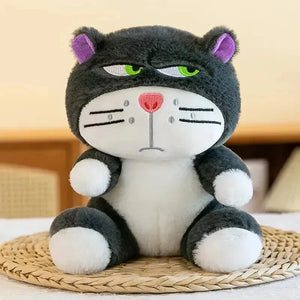 Fierce Feline Mini Cat Plush Toy (25 cm) - KawaiWorld