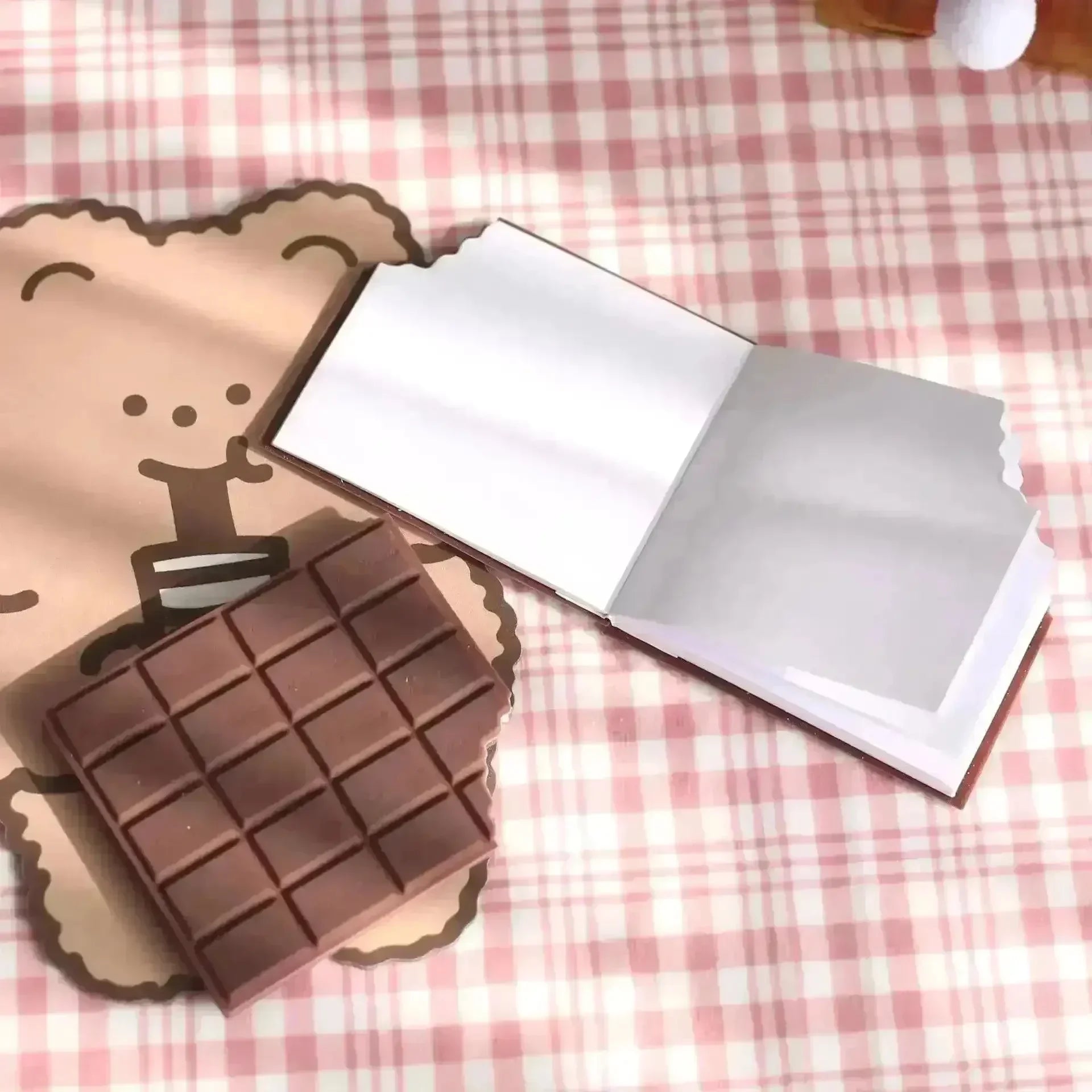 Fragrant Chocolate Biscuit Pocket-size Diary - Bear Hugs