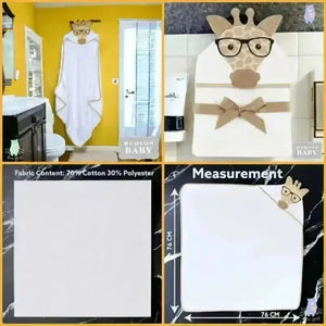 Hudson Baby Hooded Towel (Giraffe) - KawaiWorld