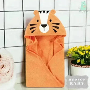 Hudson Baby Hooded Towel (Tiger) - KawaiWorld