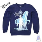 Kids DSNY Princess Print Round-Neck Sweatshirt - KawaiWorld