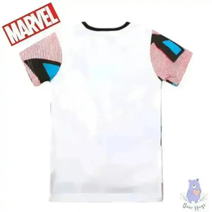 Kids Superhero Round-Neck T-shirt - KawaiWorld