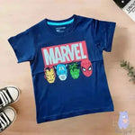 MRVL Character Print T-shirt - KawaiWorld