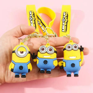 Smiley Minniuns 3D Keychain - KawaiWorld