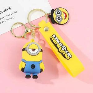 Smiley Minniuns 3D Keychain - KawaiWorld