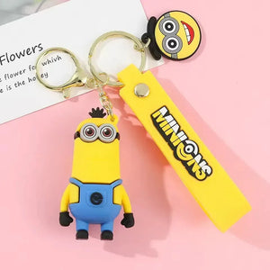 Smiley Minniuns 3D Keychain - KawaiWorld
