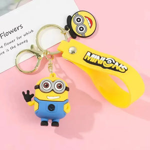 Smiley Minniuns 3D Keychain - KawaiWorld