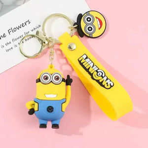 Smiley Minniuns 3D Keychain - KawaiWorld