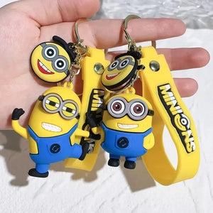 Smiley Minniuns 3D Keychain - KawaiWorld
