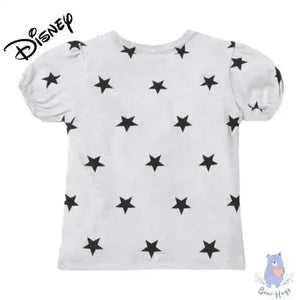 Minnie Mouse Print Crew-Neck T-shirt - KawaiWorld