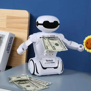 Multifunctional Robot Piggy Bank - KawaiWorld