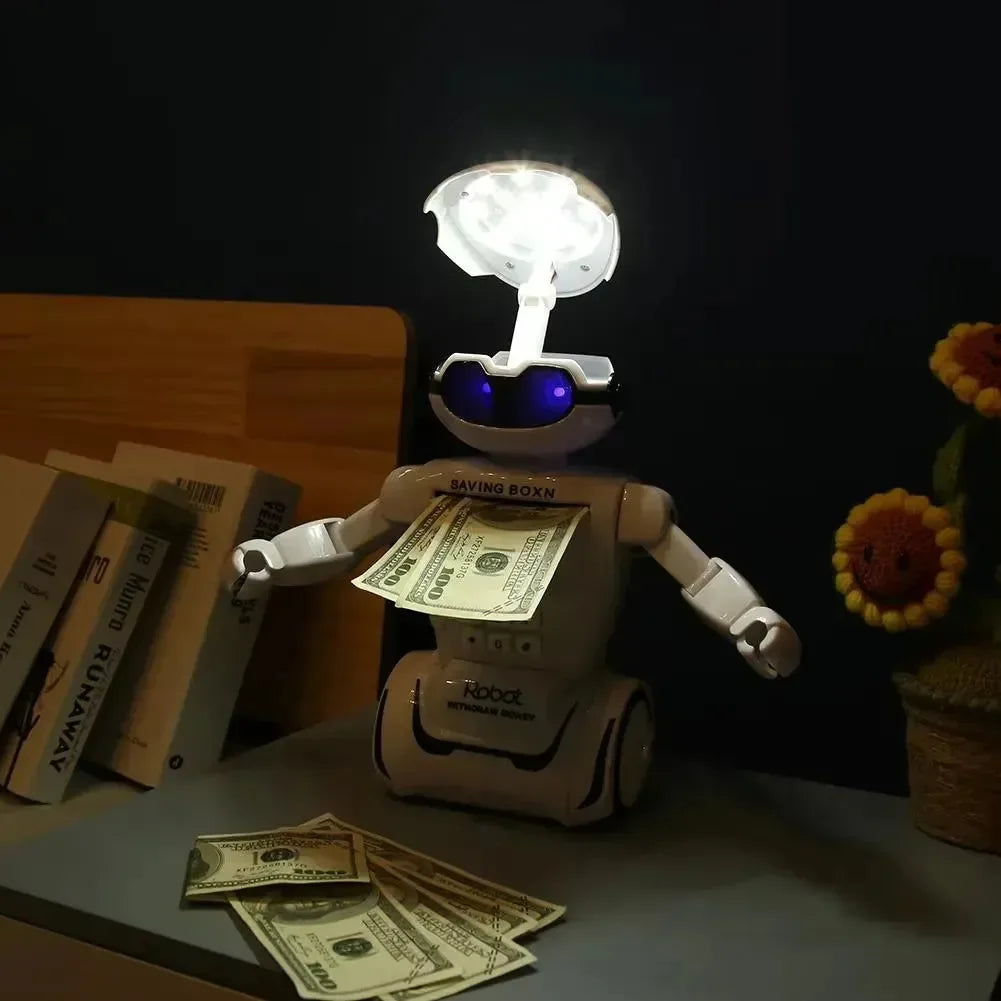 Multifunctional Robot Piggy Bank - KawaiWorld