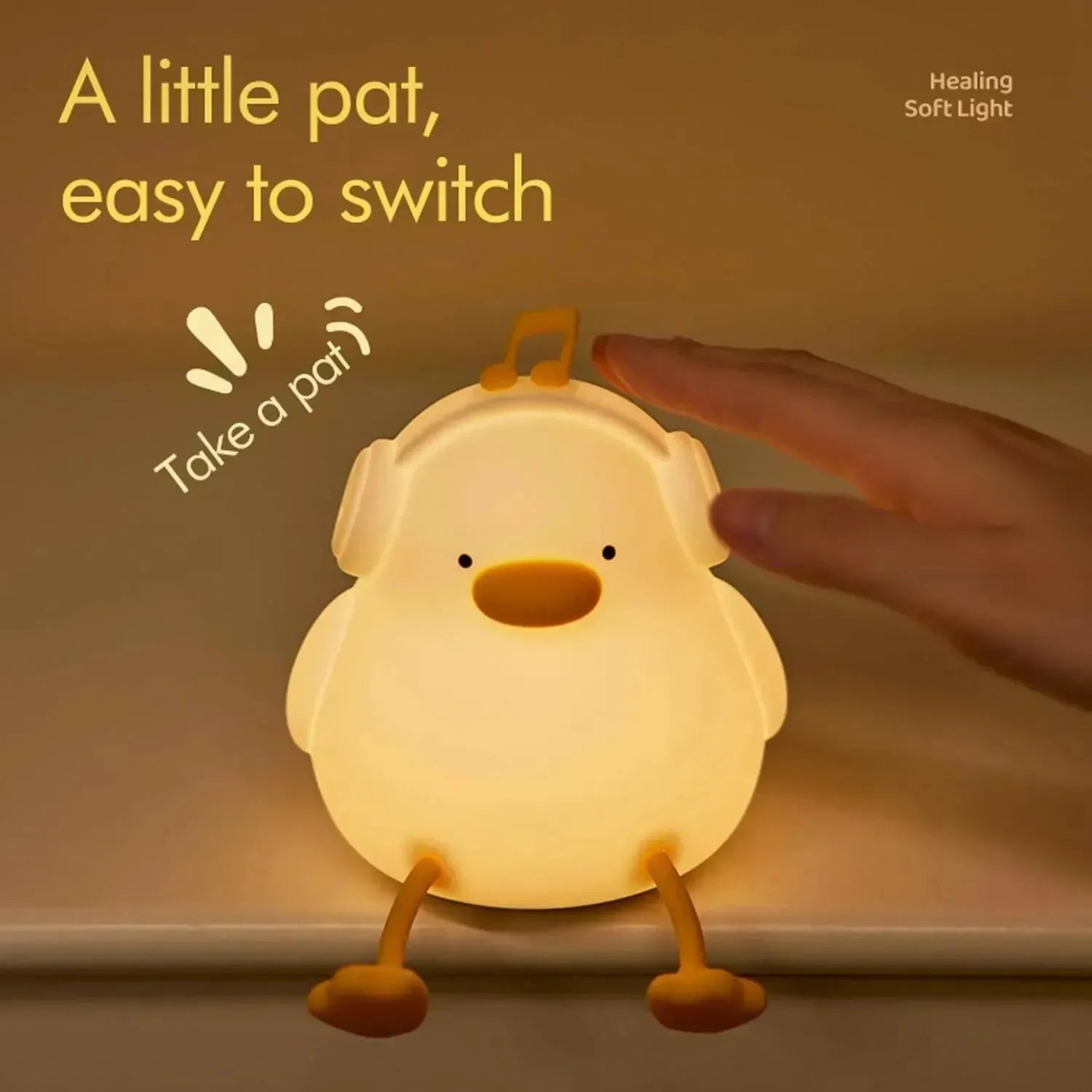 Quacktune Musical Duck Night Lamp - KawaiWorld