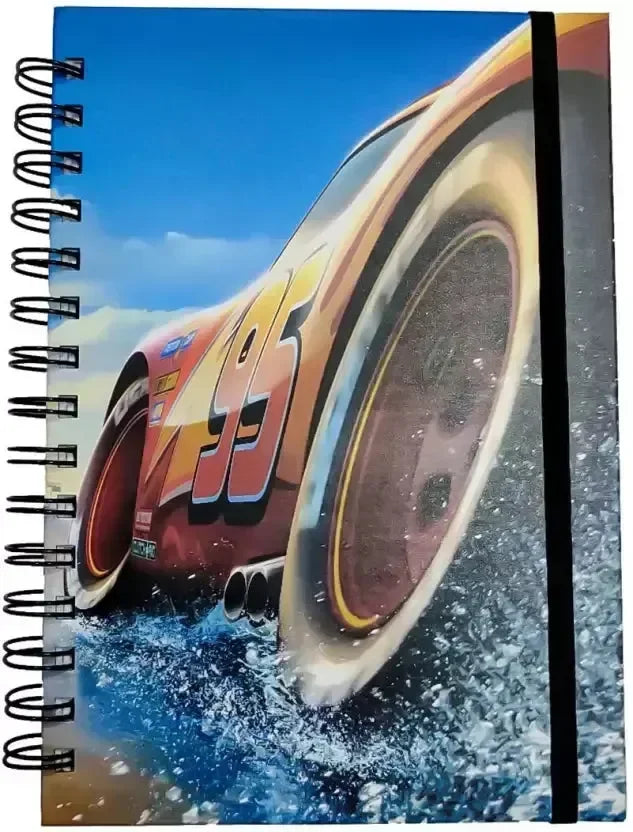 Racing Cars A5 Notebook - Bear Hugs