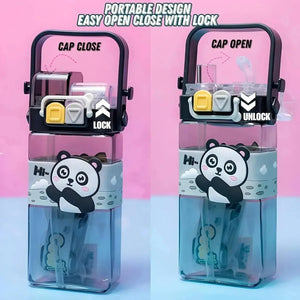 Sip 'n' Spout Cartoon Water Bottle (520 ml) - Bear Hugs