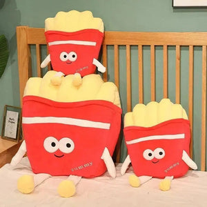 Smiling Fast Food Plush Toy (45 cm) - KawaiWorld