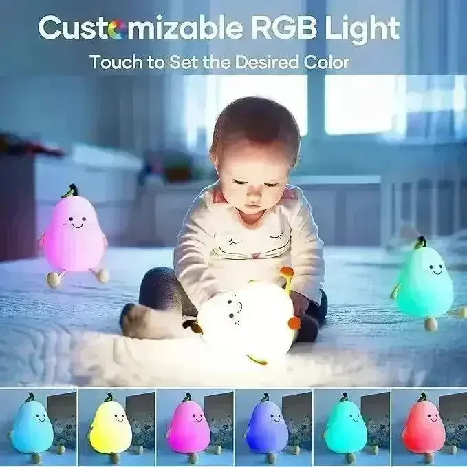 Smiling Pear Night Light - KawaiWorld