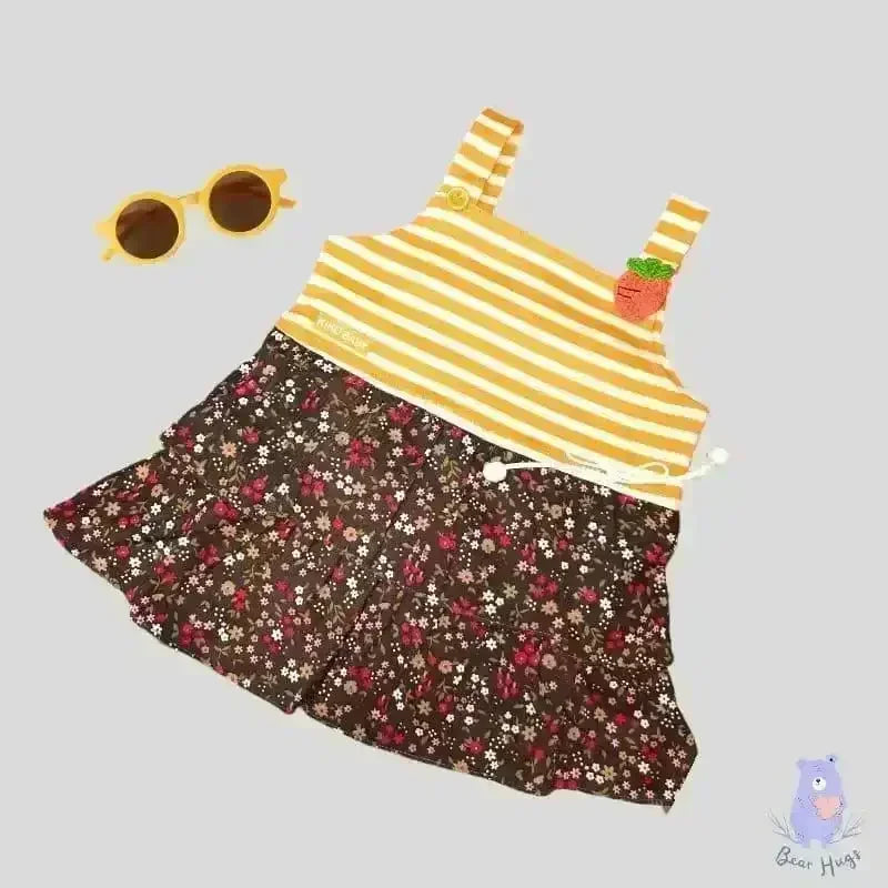 Two Layer Girls Frock Set - KawaiWorld