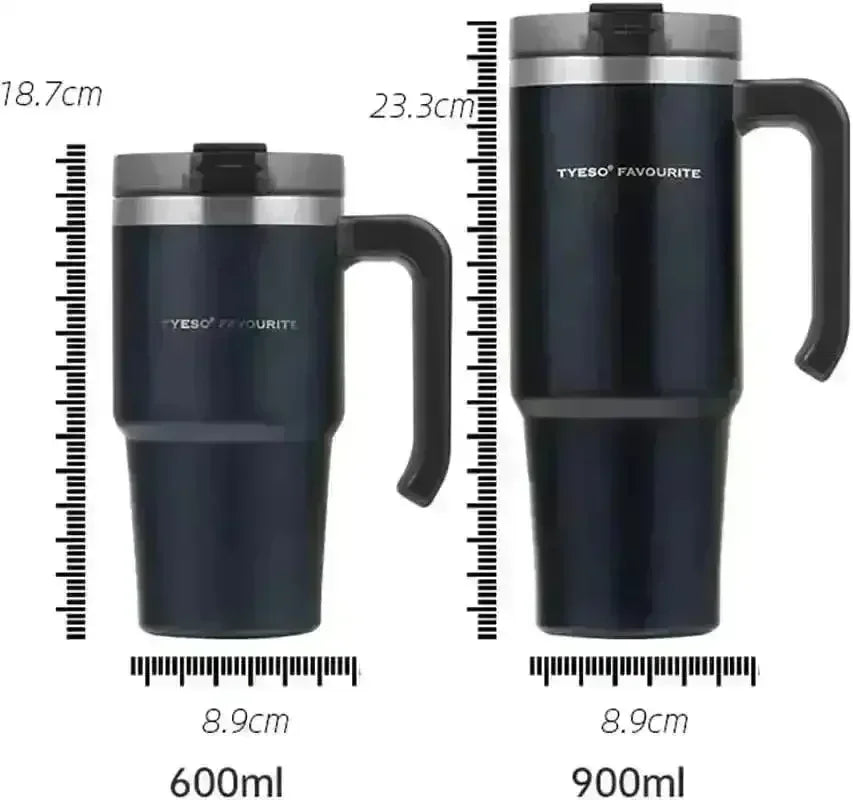 Tyeso Thermal Cup with Handle (20 oz) - Bear Hugs