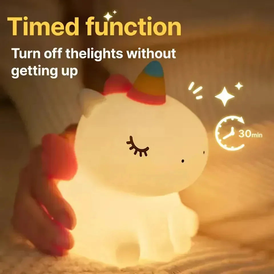 Uni Glow Unicorn Night Lamp - KawaiWorld
