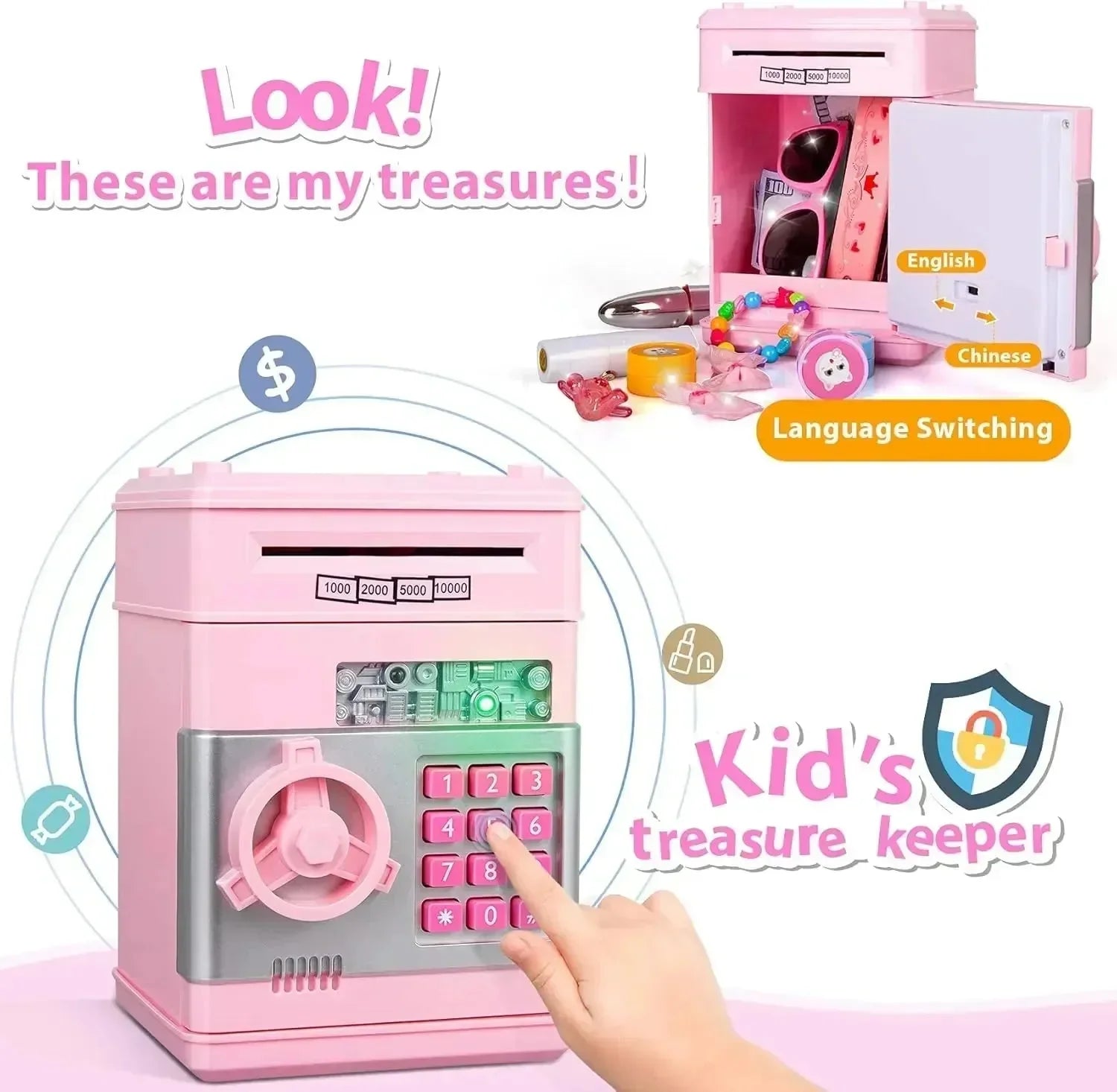 Vault Venture Locker Piggy Bank - KawaiWorld
