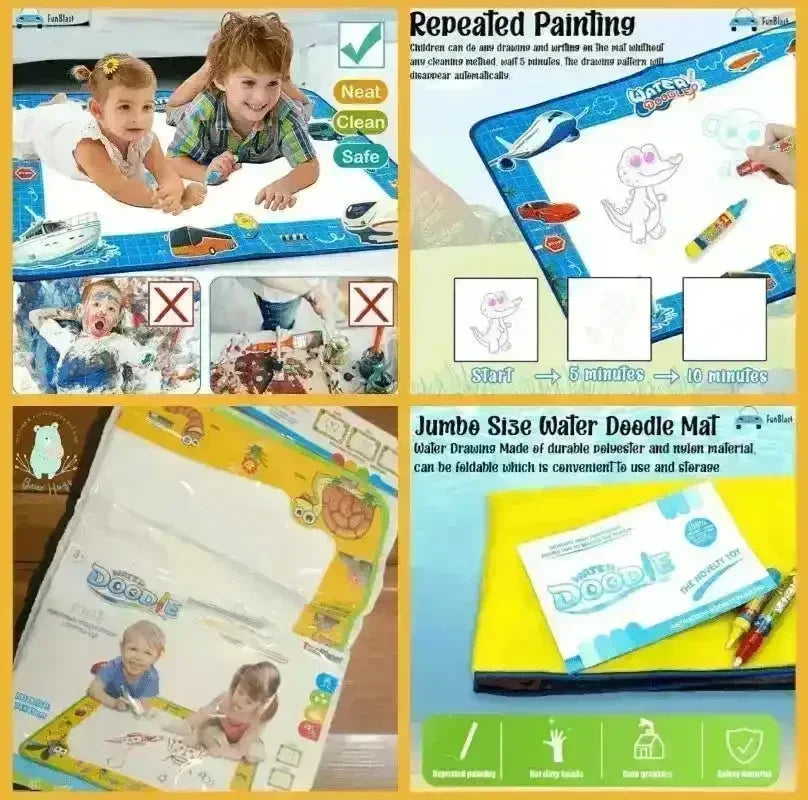 Water Doodle Mat: Unleash Creative Magic! - KawaiWorld