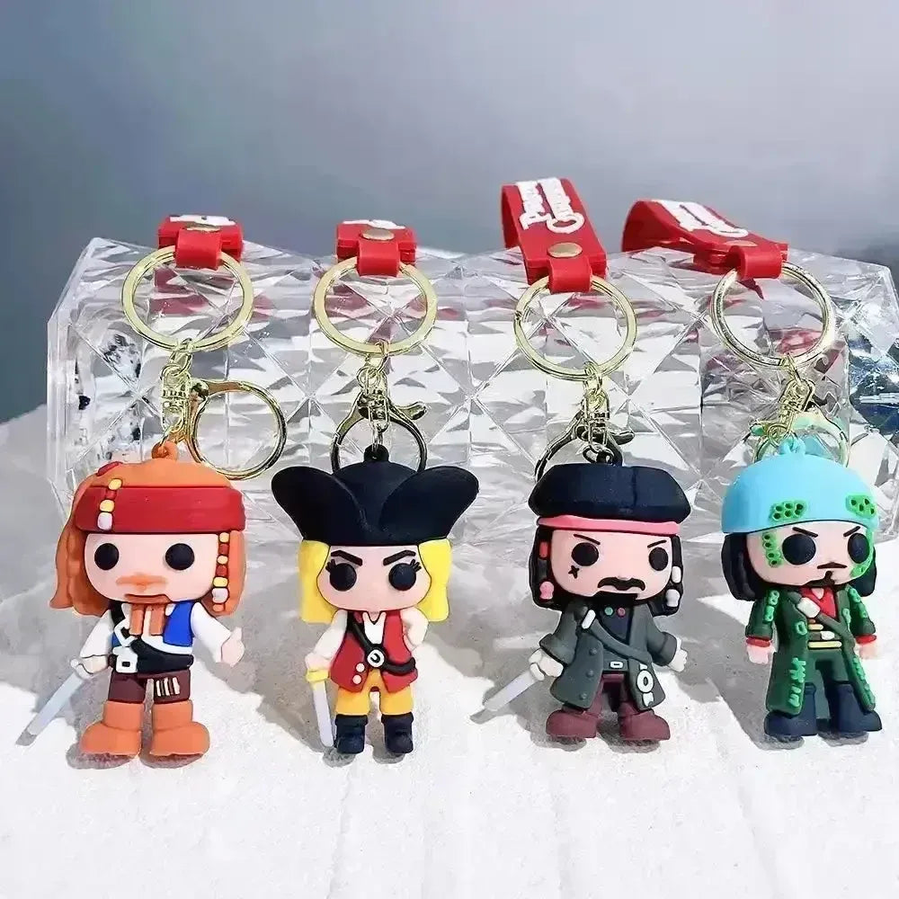 Caribbean Pirates Swag Hoist 3D Keychain