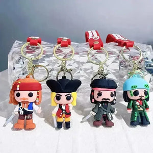 Caribbean Pirates Swag Hoist 3D Keychain