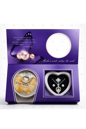 Kawaii World Love Pearl & Wish Necklace Gift Set