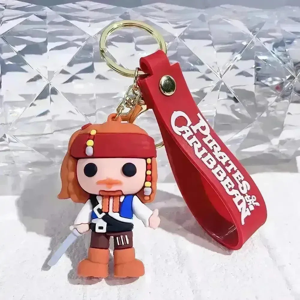 Caribbean Pirates Swag Hoist 3D Keychain