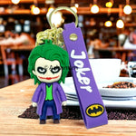Classic Joker Villain 3D Key Chain