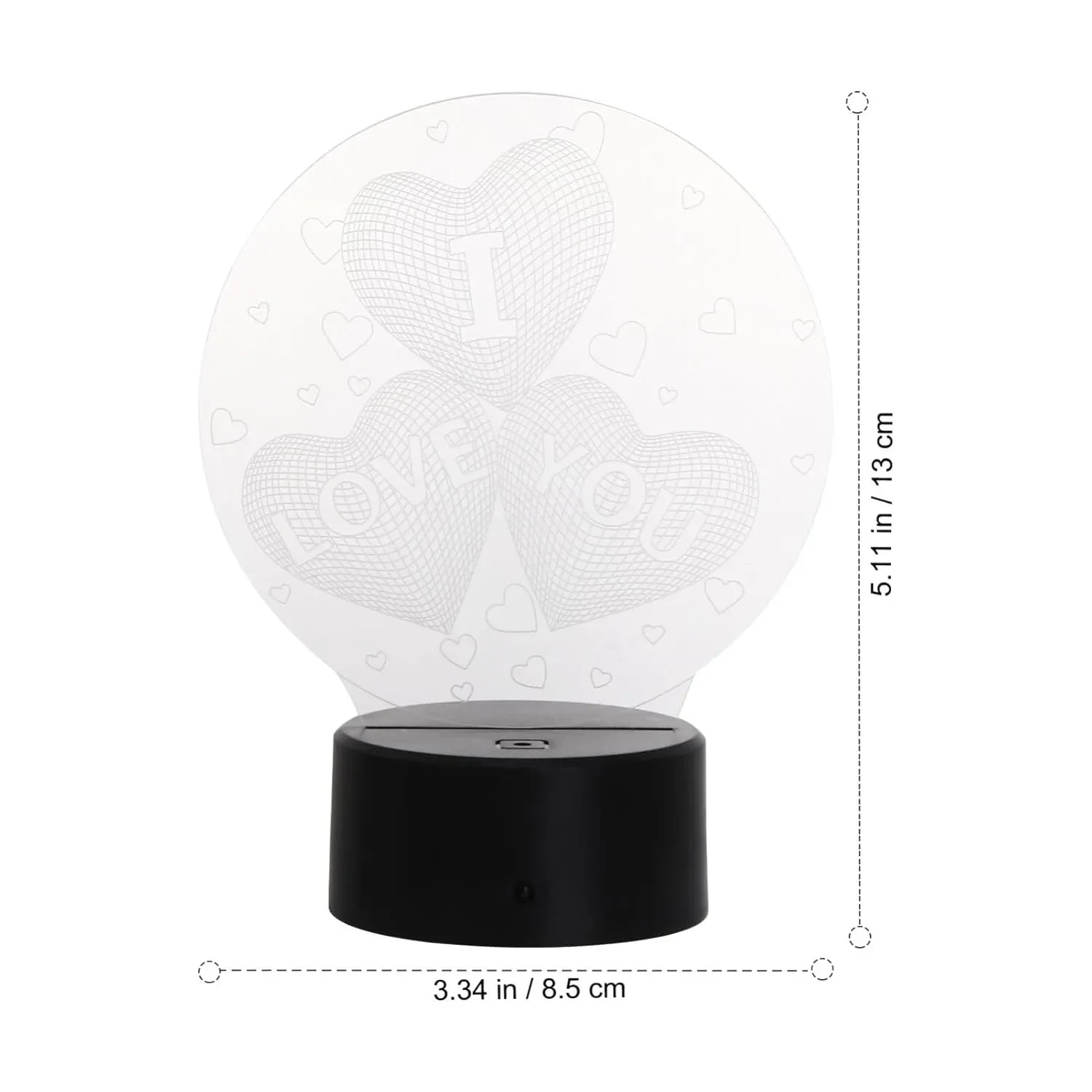 ILoveYou Heart Spark LED Lamp - KawaiWorld
