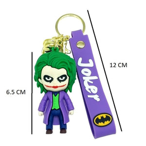 Classic Joker Villain 3D Key Chain