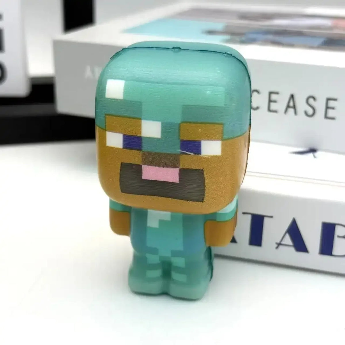 Minecraft Pixel Character Sensory Foam Squishy Toy