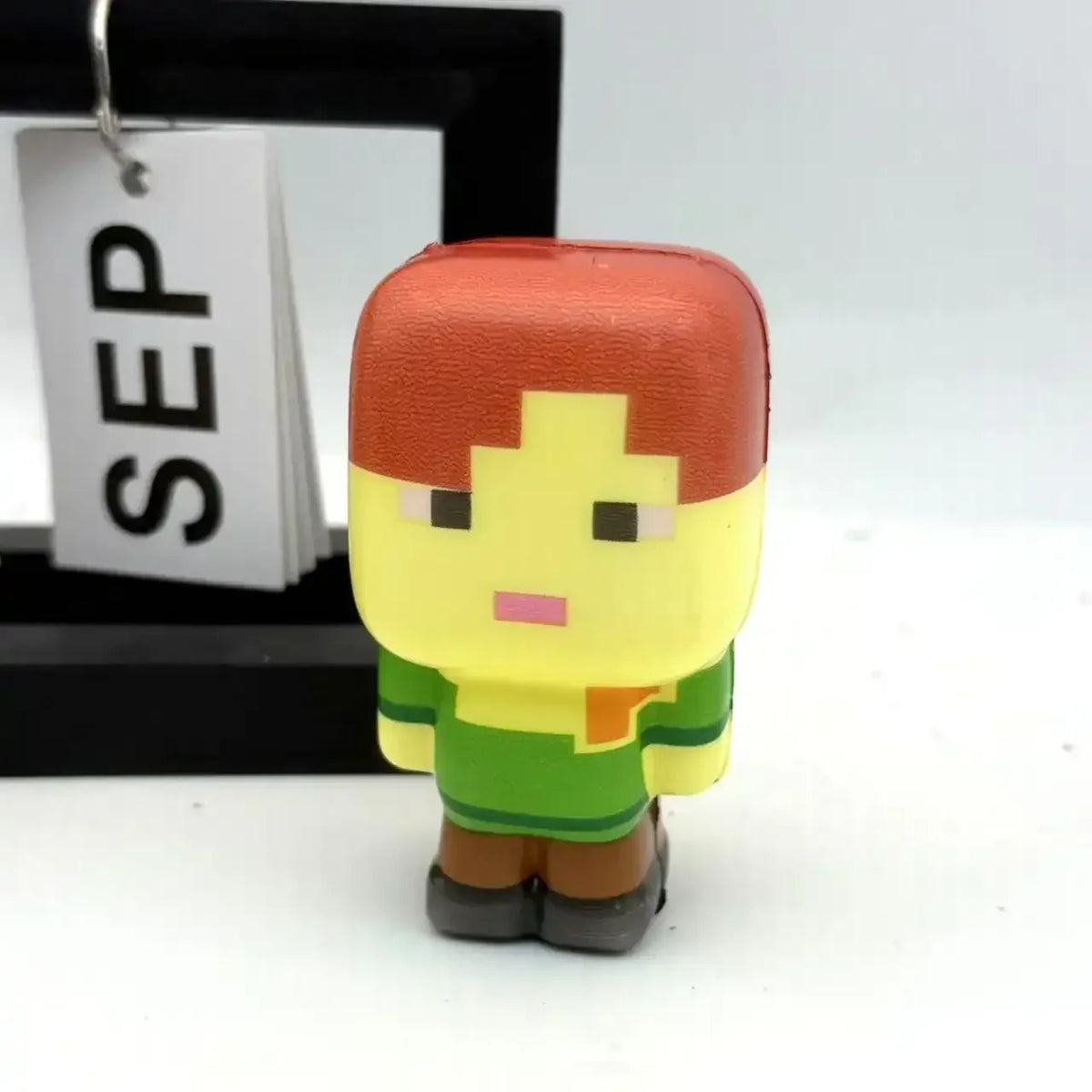 Minecraft Pixel Character Sensory Foam Squishy Toy