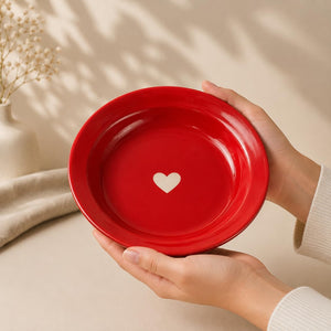 Sweetheart Ceramic Serving Plate