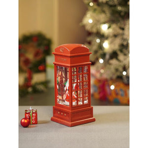 Music and Light Santa Phone Booth