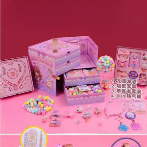 Bunny Beauty 3-Tier Make-up Box - KawaiWorld